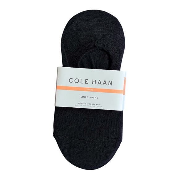 Cole Haan Ladies' Liner Sock, 5-pair Non-Slip Heel Grip - Picture 1 of 3